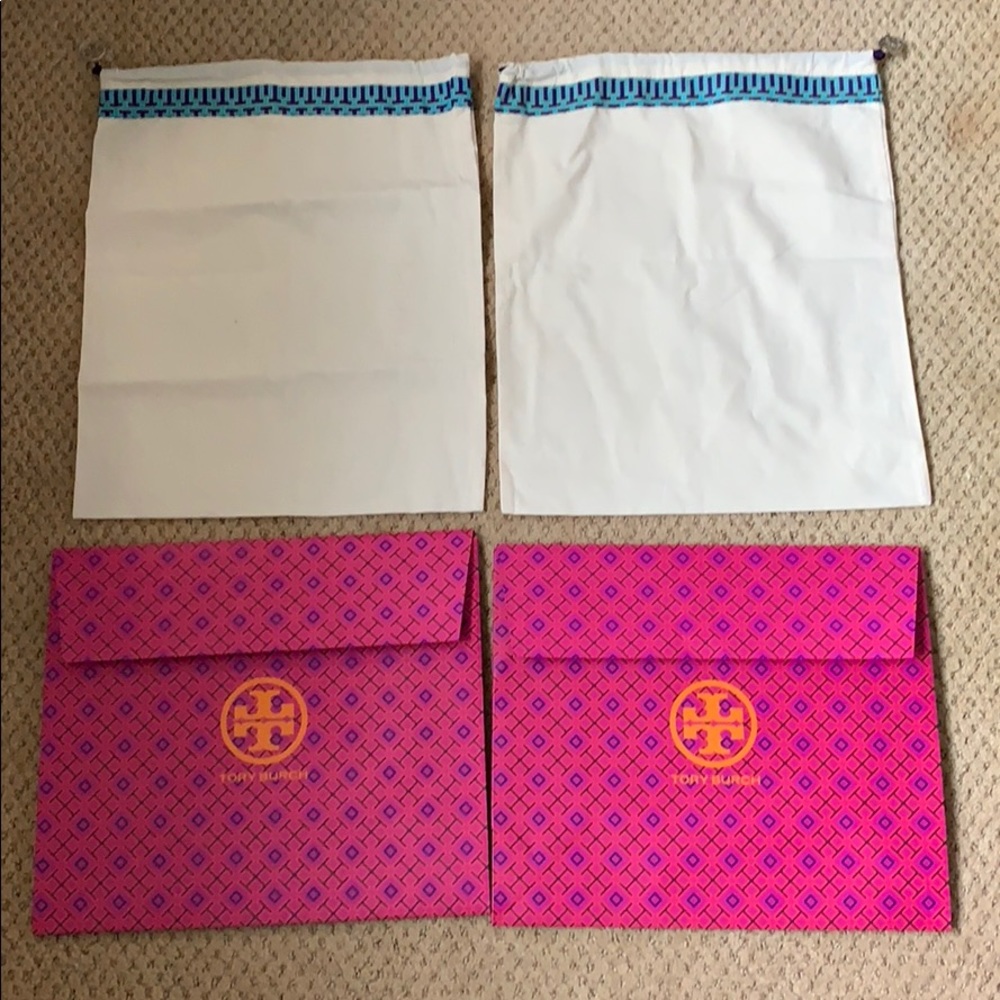 New Tory Burch dust bags and gift boxes